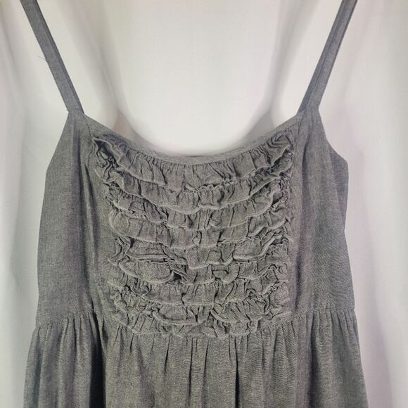 BeBop Gray 100% Cotton Sun Dress - Picture 2 of 16